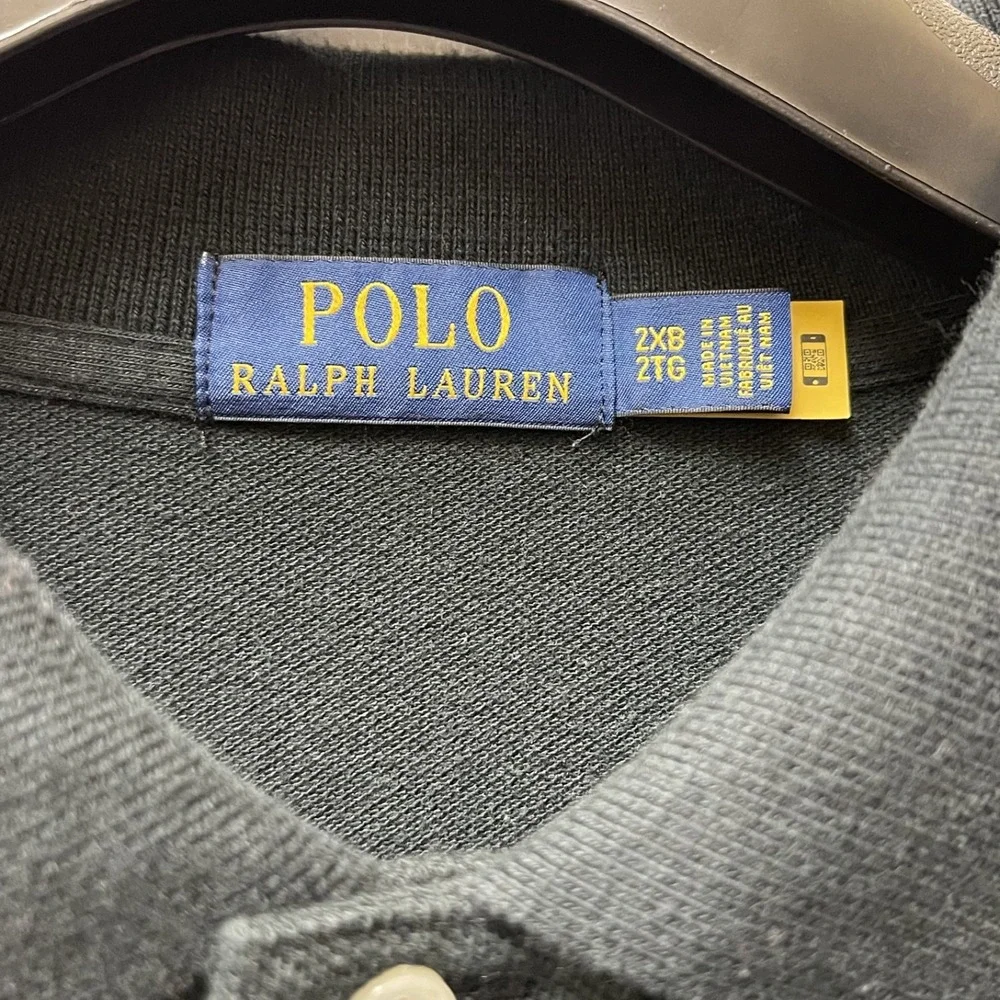 Polo Ralph Lauren‎ Men's 2XB Striped Polo Red Embroidered Pony Preppy Classic